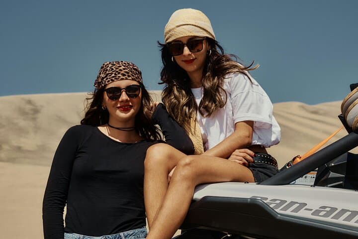 Dubai Evening Dune Buggy Safari: Sandboarding, Camel Ride & BBQ Desert Camp photo 2
