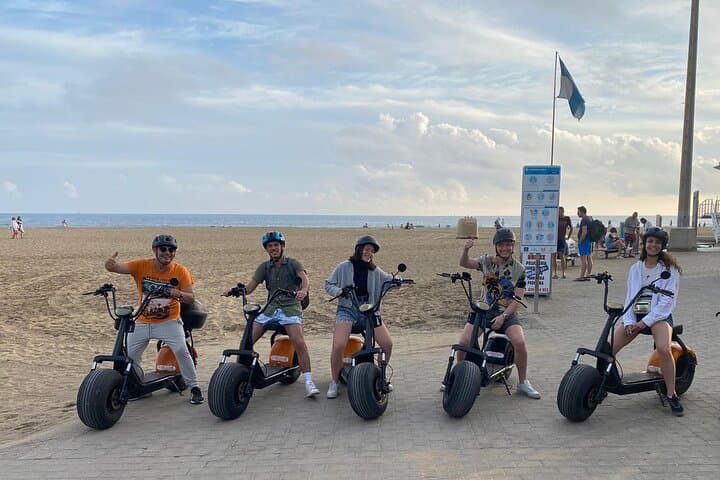 Explore Maspalomas by Two-Seater E-Scooter: Playa del Inglés to Meloneras photo 3