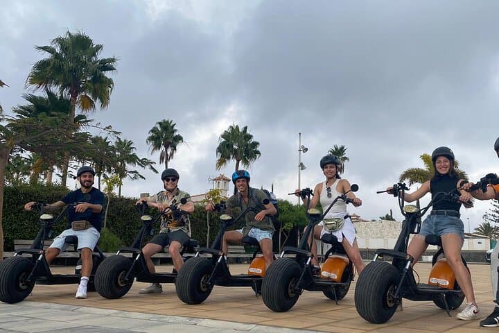 Explore Maspalomas by Two-Seater E-Scooter: Playa del Inglés to Meloneras photo 4