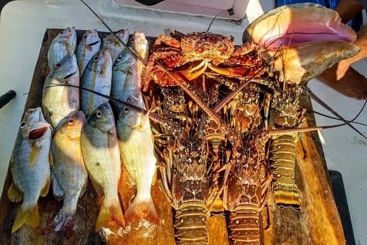 Ambergris Caye Reef Fishing & Beach Cookout — Snorkel, Catch & Shore Lunch
