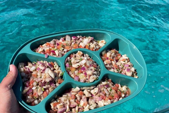 Ambergris Caye Reef Fishing & Beach Cookout — Snorkel, Catch & Shore Lunch photo 3