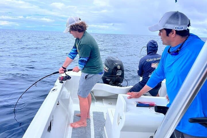 Golfo Dulce Fishing Tour: Dolphin Encounters & Tropical Catches from Puerto Jiménez photo 2
