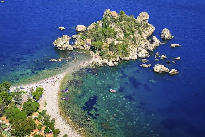Letojanni Boat Tour to Isola Bella and Mount Etna Views photo 1