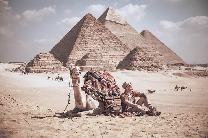 Giza Pyramids Photoshoot with Camel and Jumping Horse — Private Half-Day from Cairo photo 4