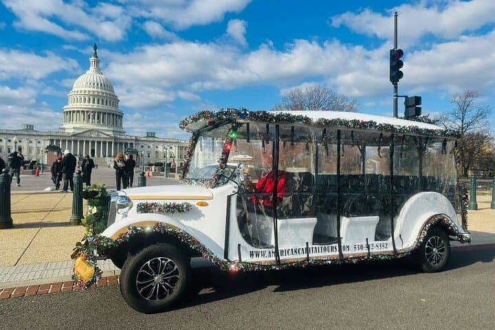 DC Monuments & History E-Cart Tour — 2-Hour Guided Monuments Route