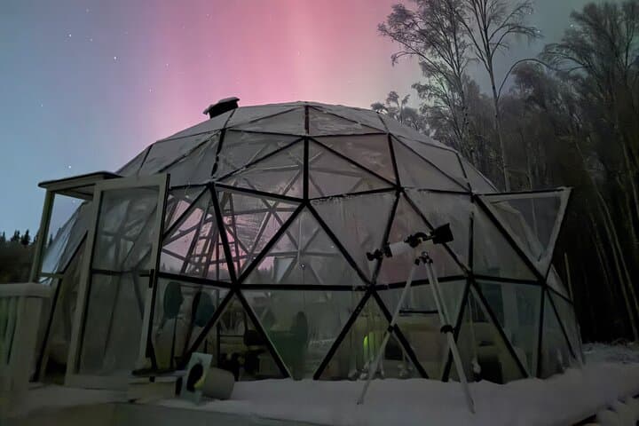Aurora Sphere: Heated Glass Dome Northern Lights Experience Near Fairbanks photo 3
