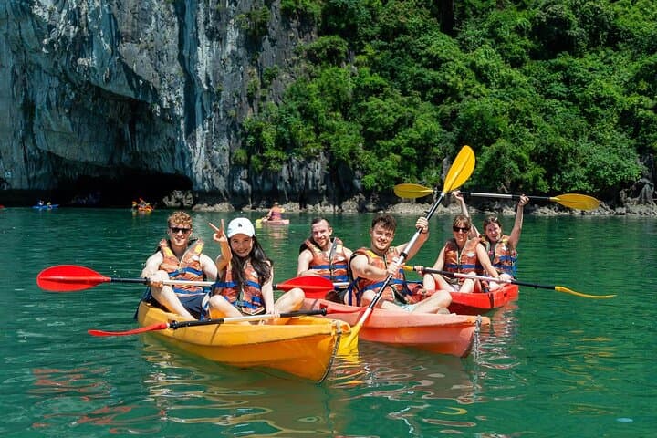 Bai Tu Long Bay 2-Day Cruise: Kayaking, Cave Visit & Vietnamese Cooking Class photo 3