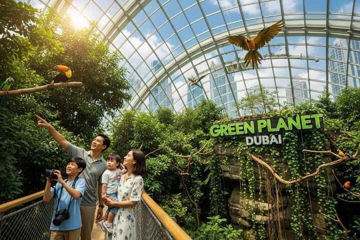Inside The Green Planet Dubai: Skip-the-Line Indoor Rainforest Experience