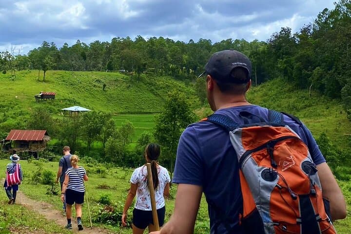 3-Day Mae Wang Jungle Trek: Waterfalls, Karen Village & Bamboo Rafting photo 2