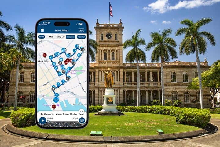 Downtown Honolulu Self-Guided Audio Walking Tour — Iolani Palace to Aloha Tower photo 3