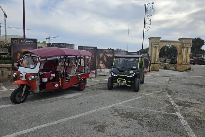 Gozo Christmas Tuk-Tuk & Jeep Evening Tour with Dinner photo 3