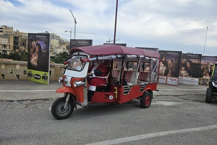 Gozo Christmas Tuk-Tuk & Jeep Evening Tour with Dinner photo 4