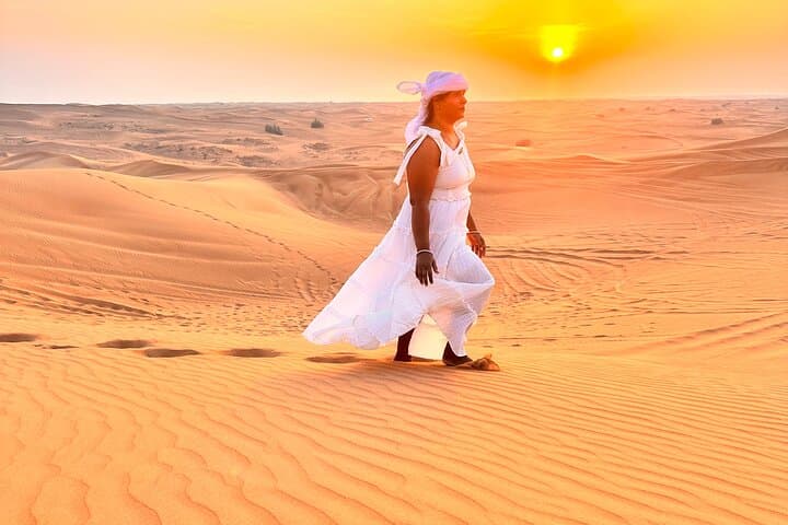 Red Dunes Dubai Desert Safari: Dune Bashing, Camel Ride & Sandboarding photo 4