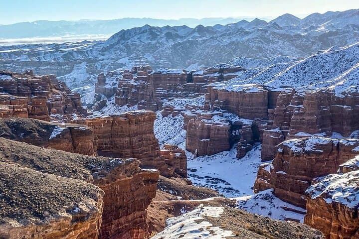 2-Day Charyn Canyon, Kolsai Lakes & Hot Springs Adventure from Almaty