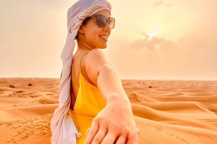 Red Dunes Dubai Desert Safari: Dune Bashing, Camel Ride & Sandboarding photo 5