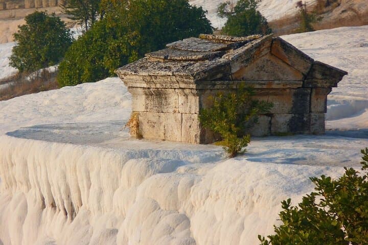 Explore Pamukkale's Travertines and Hierapolis: Small-Group Day Tour from Kusadasi photo 2