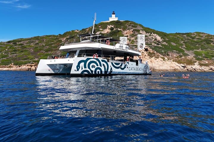 4-Hour Catamaran Cruise in the Gulf of Ajaccio — Swim, Lunch & Coastal Views