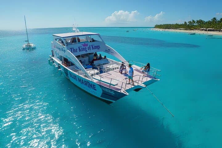 Puerto Plata Catamaran Snorkel, BBQ & Open Bar from Amber Cove