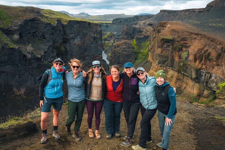 Women-Only Laugavegur Trek: 55km Iceland Highlands Expedition