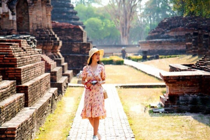 Ayutthaya Temples and River Cruise: Sunset Day Tour from Bangkok