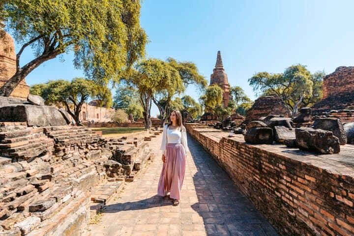 Ayutthaya Temples and River Cruise: Sunset Day Tour from Bangkok photo 2