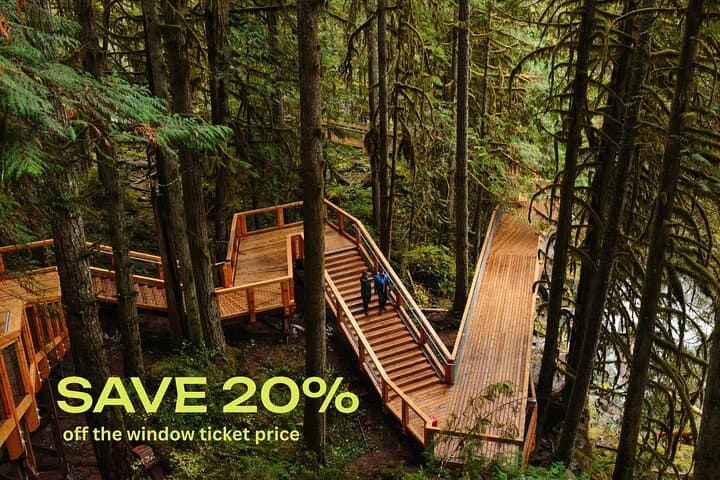 Squamish Canyon Boardwalk & Mamquam Falls — Coastal Rainforest Walk in Squamish, BC