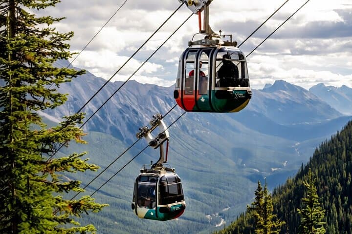 Banff Day Tour: Lake Minnewanka Cruise, Banff Gondola & Bow Falls photo 3