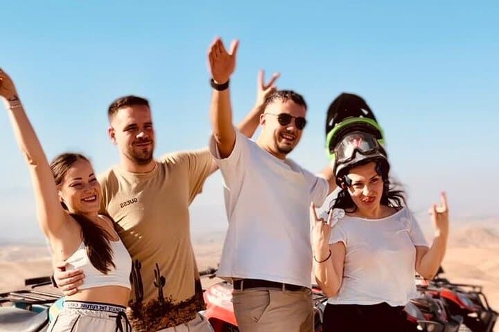 Agafay Desert Quad Ride — 1–2 Hour ATV Adventure with Traditional Tea from Marrakech photo 5