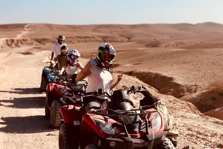 Agafay Desert Quad Ride — 1–2 Hour ATV Adventure with Traditional Tea from Marrakech photo 6