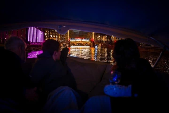 Amsterdam Light Festival Canal Cruise — Electric Boat Night Tour photo 3