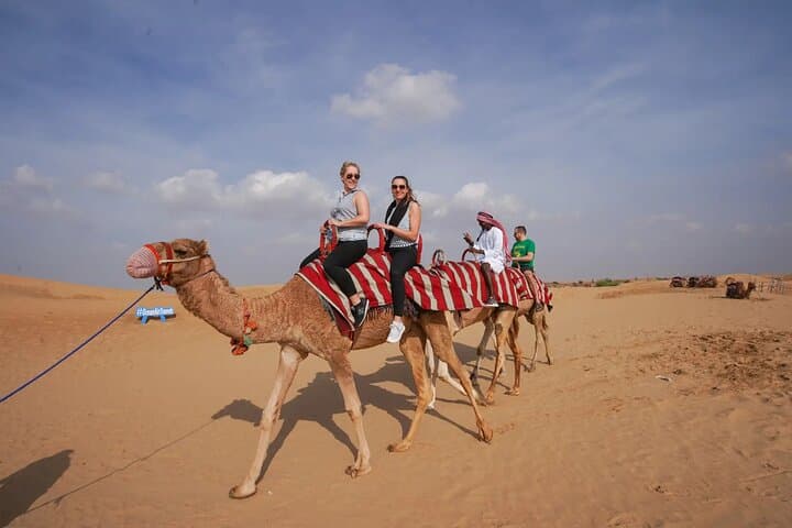 Premium Dubai Desert Safari with Dune Buggy, Camel Ride & BBQ photo 3