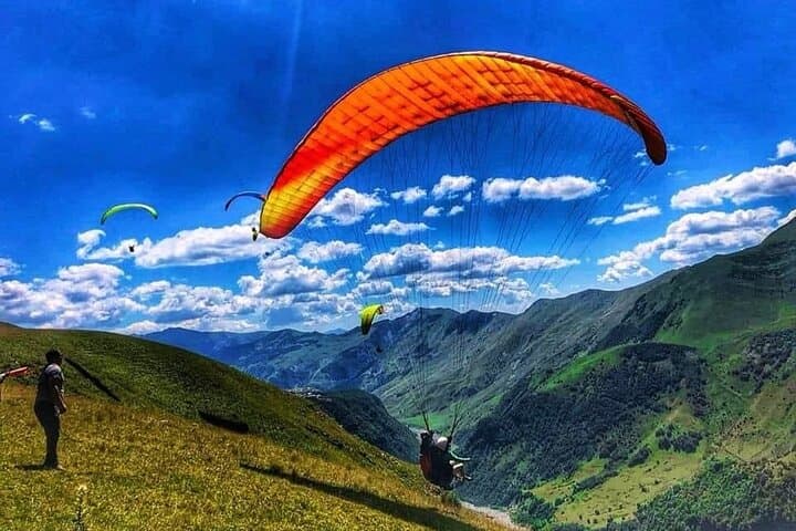 Tandem Paragliding in Gudauri: Fly Over the Caucasus with a Certified Pilot photo 2