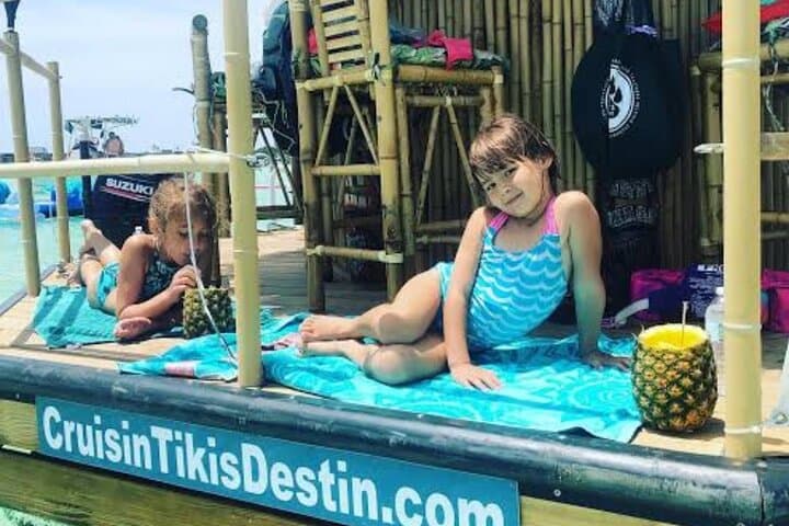 Destin Tiki Boat to Crab Island: 3-Hour Beach & Harbor Cruise photo 4