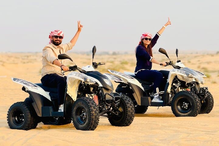 Abu Dhabi Desert Safari: Quad Biking, Dune Bashing & Evening Desert Camp photo 4