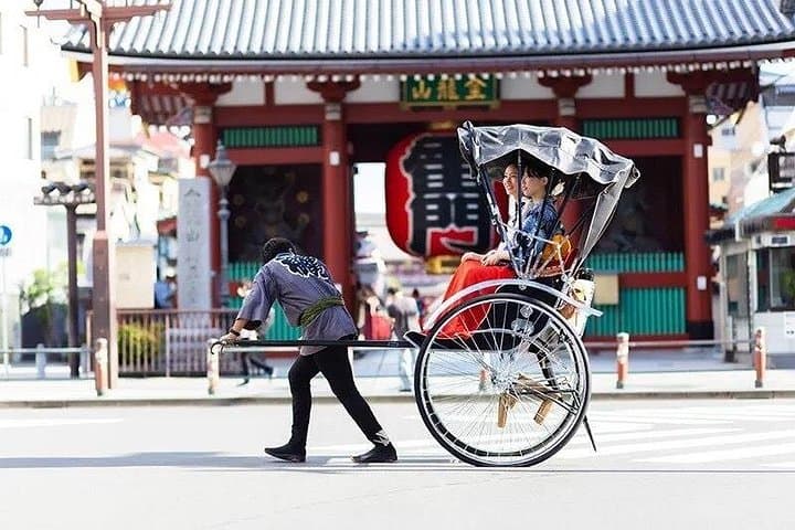 Asakusa Kimono Rental, Rickshaw Tour & Tea Ceremony — Traditional Tokyo Day Experience photo 1