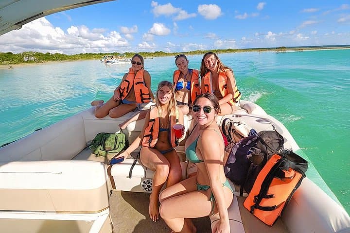 Bacalar Seven Color Lagoon Boat Tour from Costa Maya — 5-Hour Small-Group Cruise photo 4