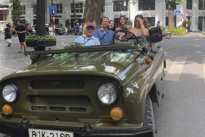 Hanoi Jeep Food Safari: Open-Air Jeep Night Tour of Street Food & Historic Sights photo 3