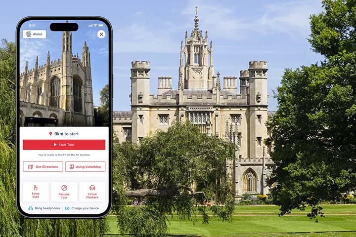 Self-Guided Cambridge Colleges Audio Tour — King's, Trinity & St John’s Highlights