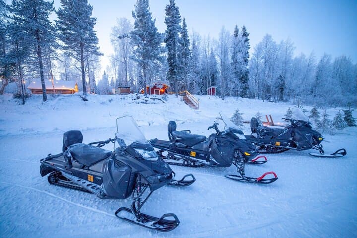 Private Snowmobile Safari from Riverside Lodge, Levi — 3-Hour Winter Ride photo 6