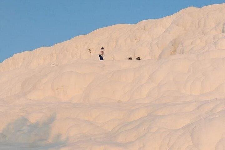 Pamukkale Travertines & Hierapolis Day Trip from Antalya — Walk the White Terraces photo 4