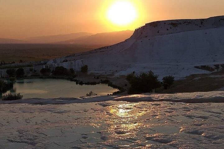 Pamukkale Travertines & Hierapolis Day Trip from Antalya — Walk the White Terraces photo 5
