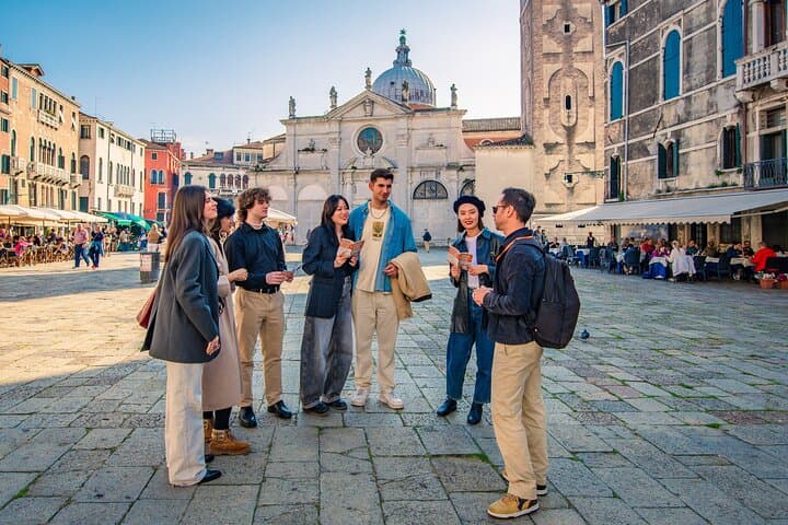 Venice Walking Tour and Shared Gondola Ride — St. Mark's to Castello in 2 Hours