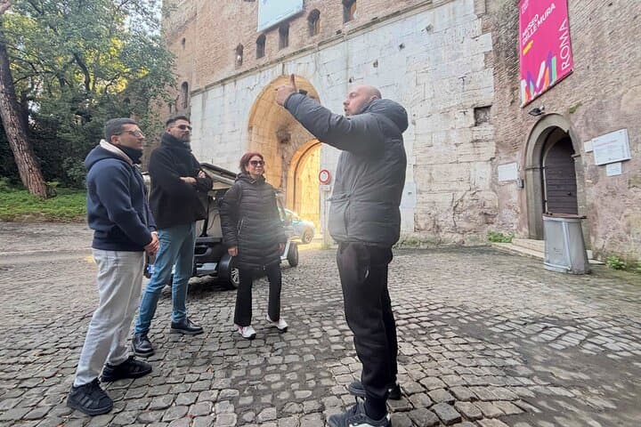 Appian Way Private Golf Cart Tour with Catacombs and Lunch photo 3
