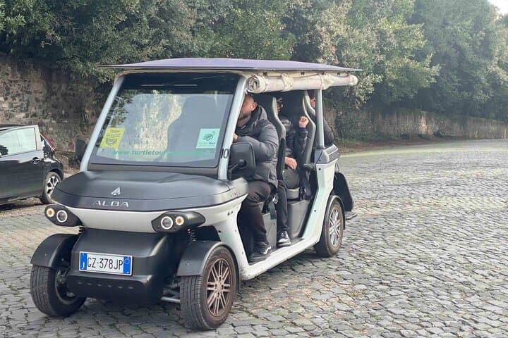 Appian Way Private Golf Cart Tour with Catacombs and Lunch photo 2