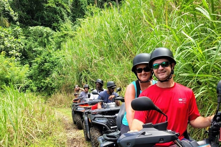 ATV Adventure Through Bellwood Layou Rainforest — Petroglyph Park & Waterfall Ride photo 6