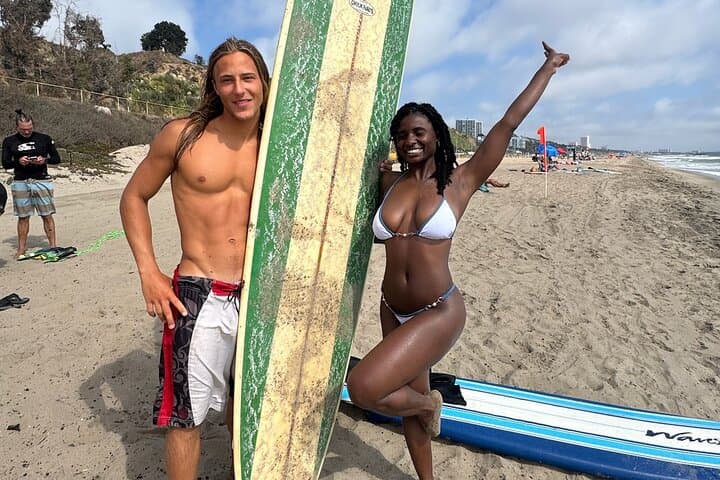 Santa Monica Surf Tour — Pacific Coast Highway Surfing & Private Beach Picnic