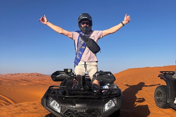 Erg Chebbi 2-Hour Quad & Sandboard: Oasis Ride with Nomad Tea