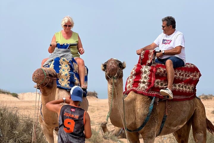 Peaceful Camel Ride Through the Timlalin Dunes Near Agadir photo 4