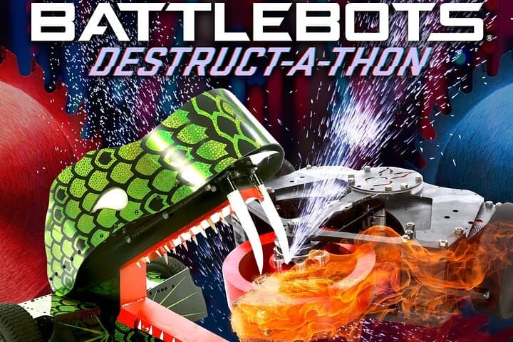 See BattleBots Destruct-A-Thon Live in Las Vegas — High-Octane Robot Combat Experience