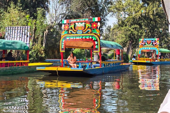 Xochimilco Mezcal Boat Party: 2.5-Hour Trajinera Ride with Food & Drinks in Mexico City